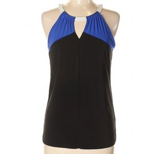 Blue and Black The Limited top